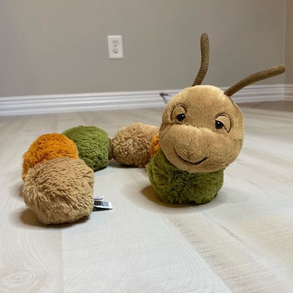 Jellycat Toys Jellycat Figgy Caterpillar Stuffed Animal Poshmark